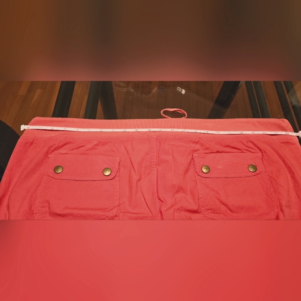 XCVI Cropped Salmon Cargo Pants - Picture 10 of 16